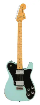 Fender Vintera '70s Telecaster Deluxe Road Worn - Daphne Blue