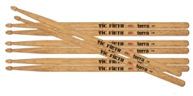 Vic Firth Terra Series 5B Value Pack – Wood Tip