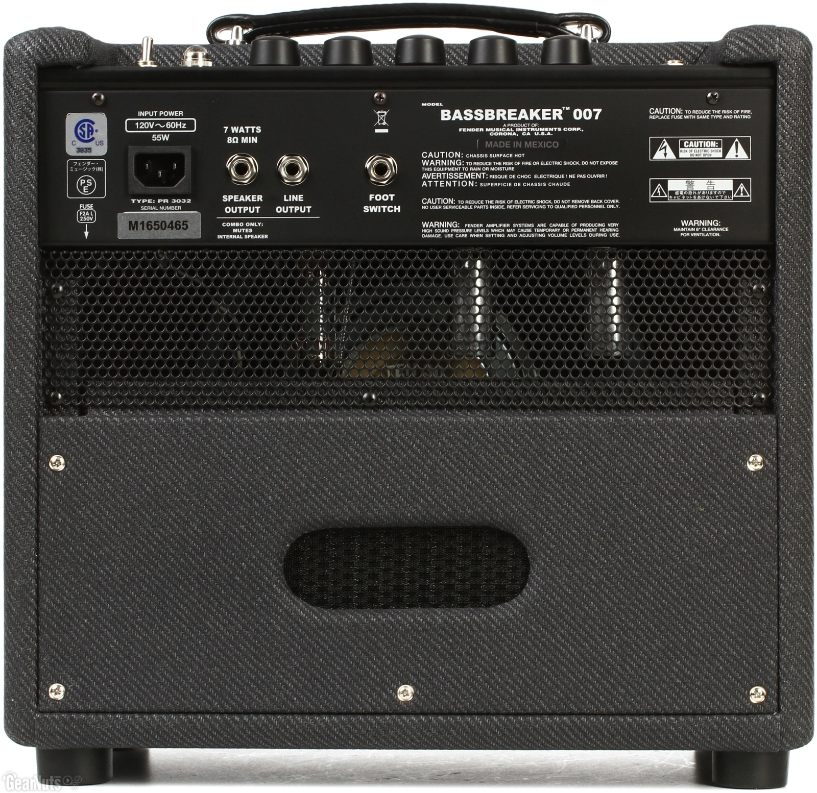 Fender Bassbreaker 007