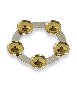 LP Tambo-Ring - Stainless Steel With Brass Jingles