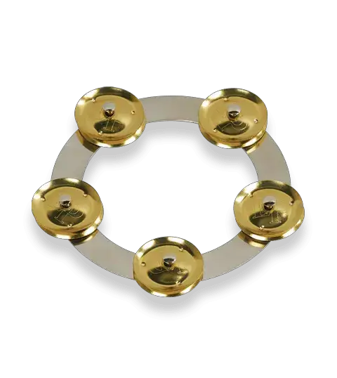 LP Tambo-Ring - Stainless Steel With Brass Jingles