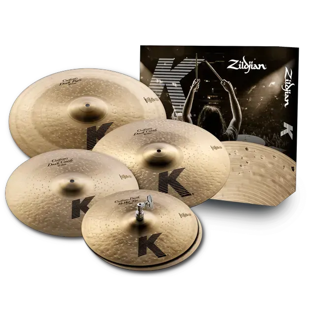 Zildjian K Custom Dark Cymbal Pack