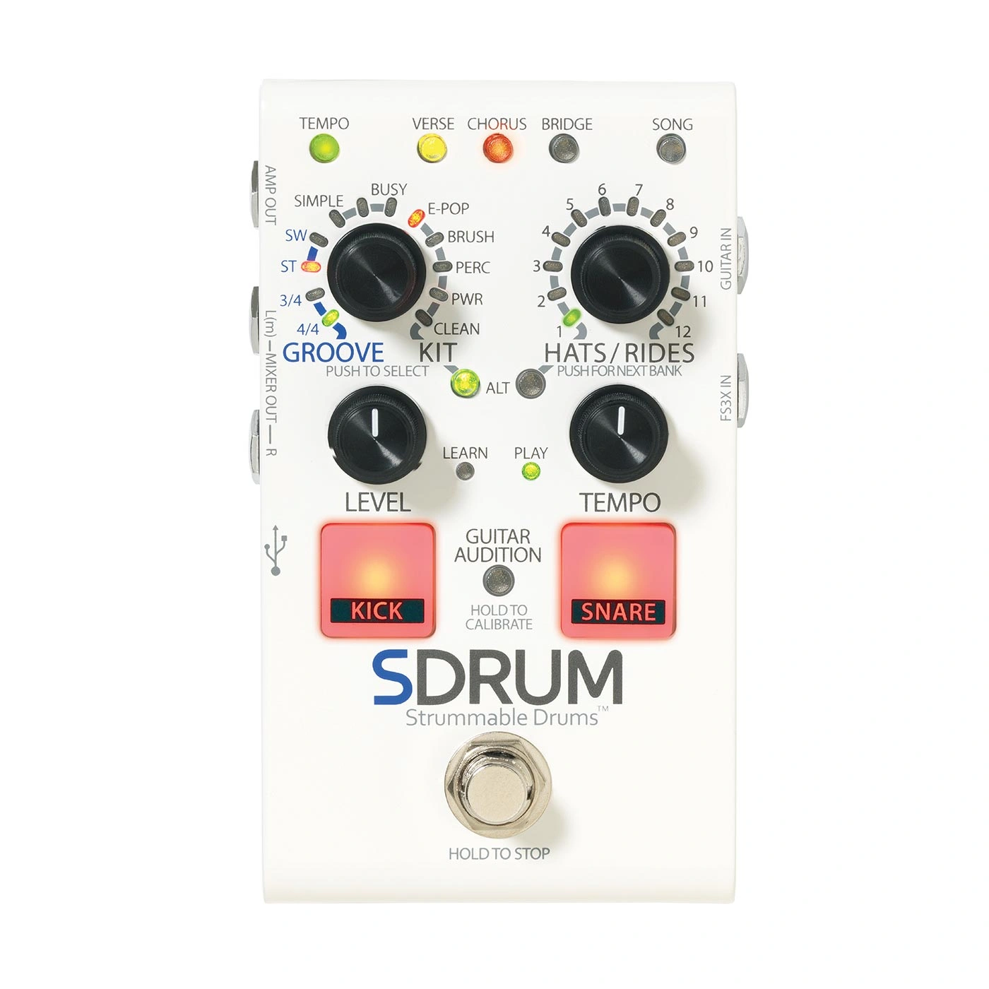 Digitech SDRUM Strummable Drums