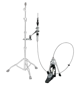 Tama Iron Cobra Remote Hi Hat