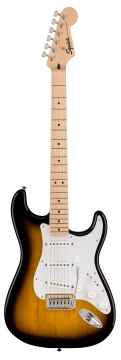 Squier by Fender Sonic Strat SSS – 2 Tone Sunburst