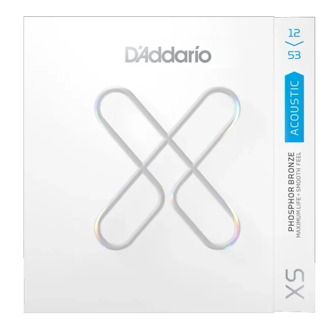 D'Addario Light Coated Acoustic Guitar Strings XS