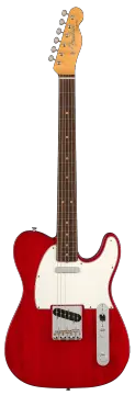 Fender American vintage II 63 Telecaster - Crimson Red Transparent