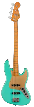 Squier 40th Anniversary Jazz Bass Vintage Edition - Satin Sea Foam Green