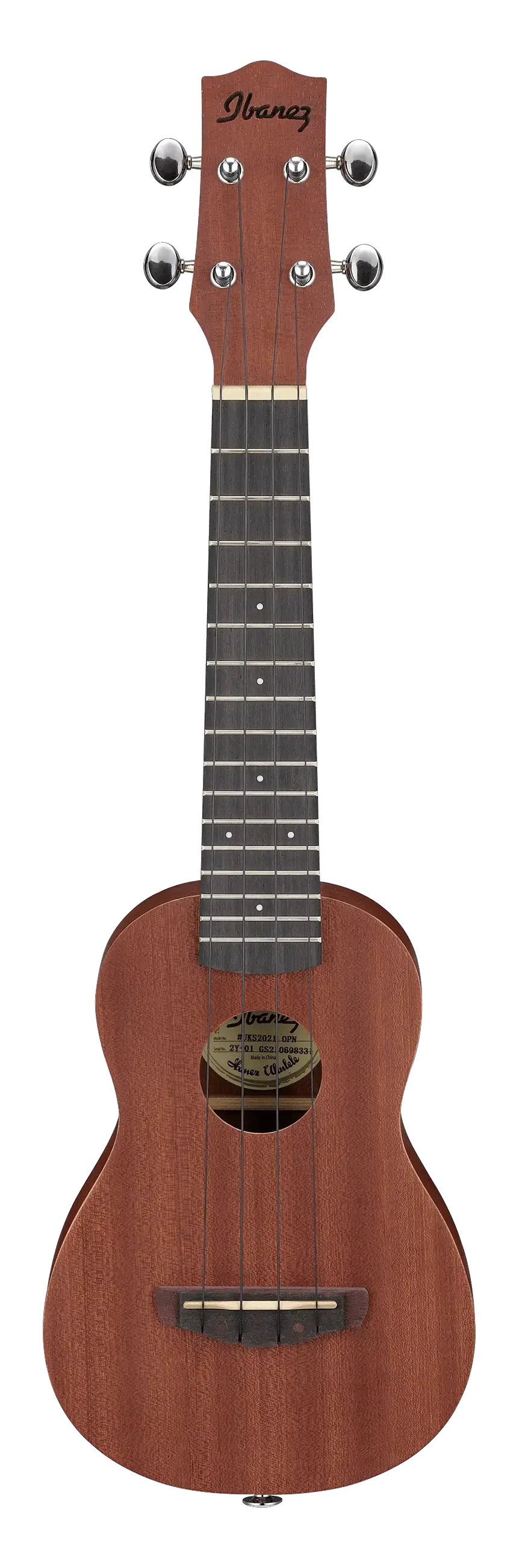 Ibanez UKS100 Soprano Ukulele – Open Pore Natural