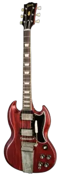 Gibson Custom 1964 SG Standard Reissue Maestro Vibrola – Cherry Red