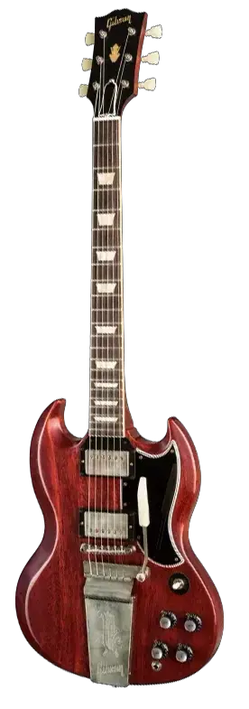Gibson Custom 1964 SG Standard Reissue Maestro Vibrola – Cherry Red