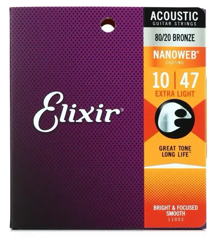 Elixir Acoustic 10 - 47 Nanoweb Extra Light