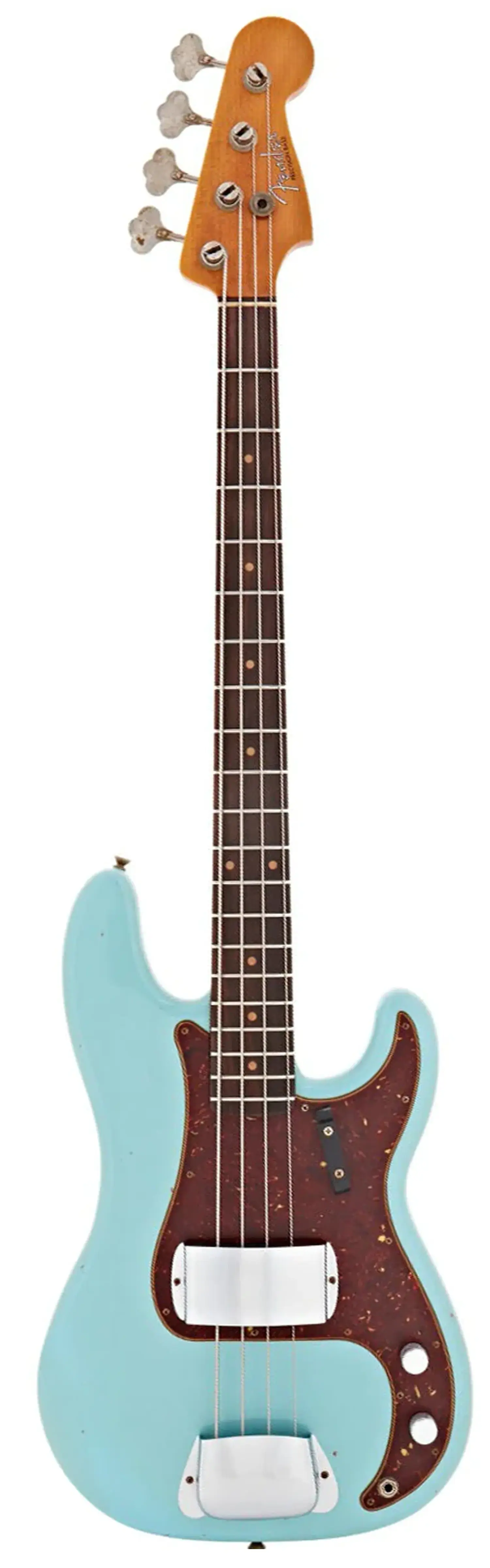 Fender Custom Shop 1963 P-Bass Journeyman Relic – Aged Daphne Blue