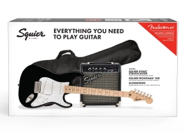 Squier by Fender Sonic Strat Series Pack - Black
