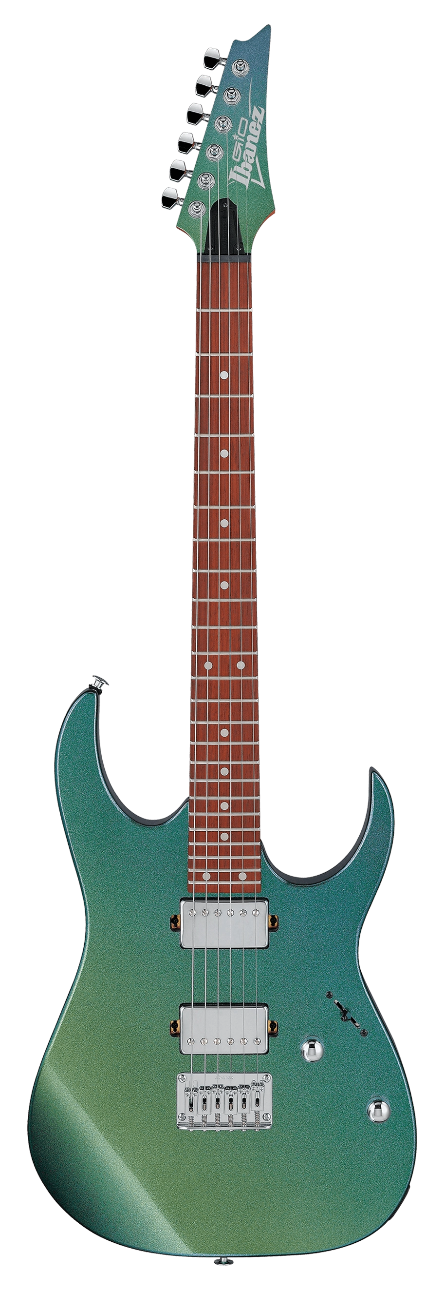 Ibanez RG Series GRG121SP – Green Yellow Chameleon