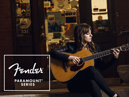 fender paramount acoustic guitars series