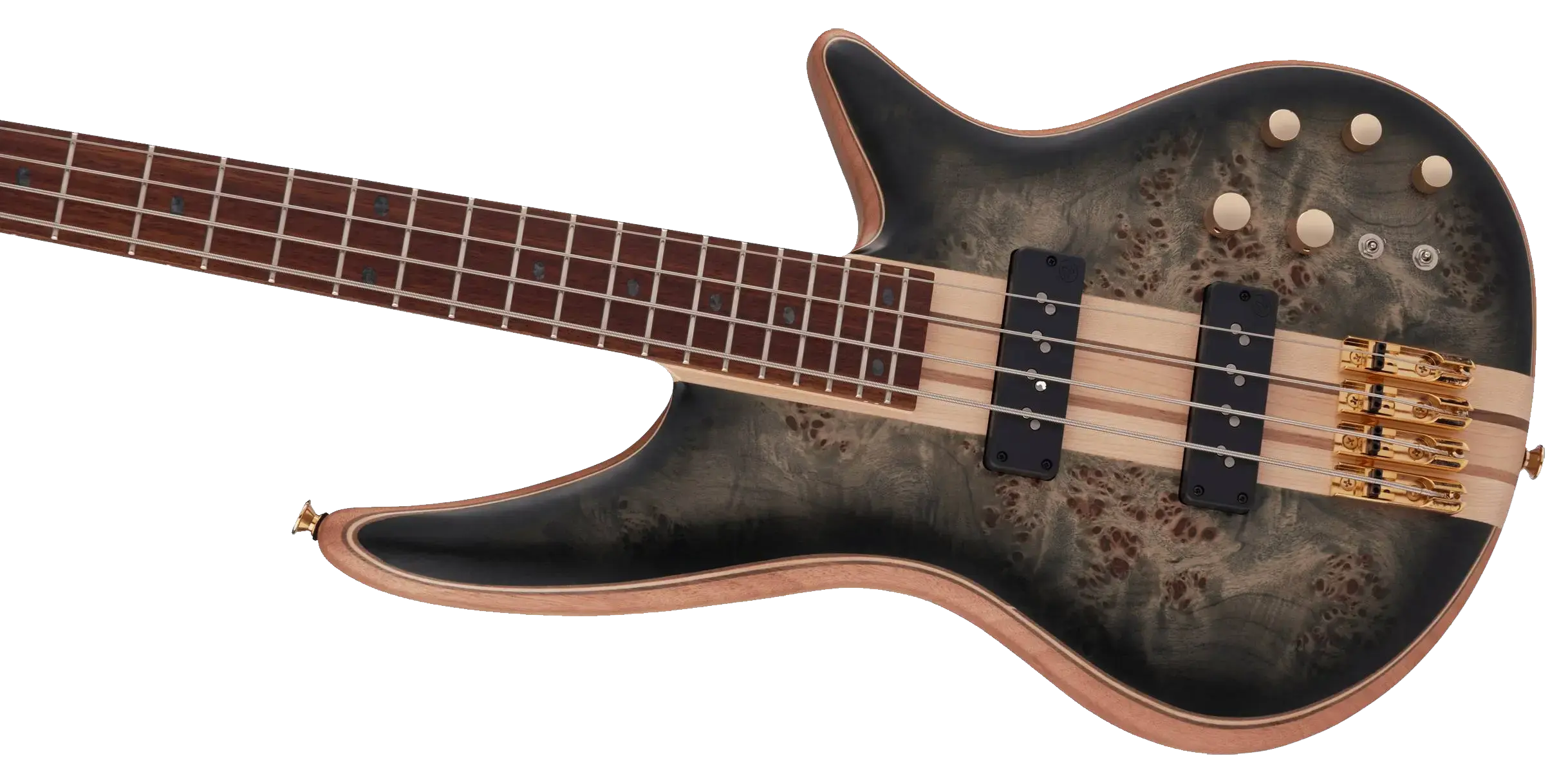 Jackson Pro Series Spectra Bass IV – Transparent Black Burst