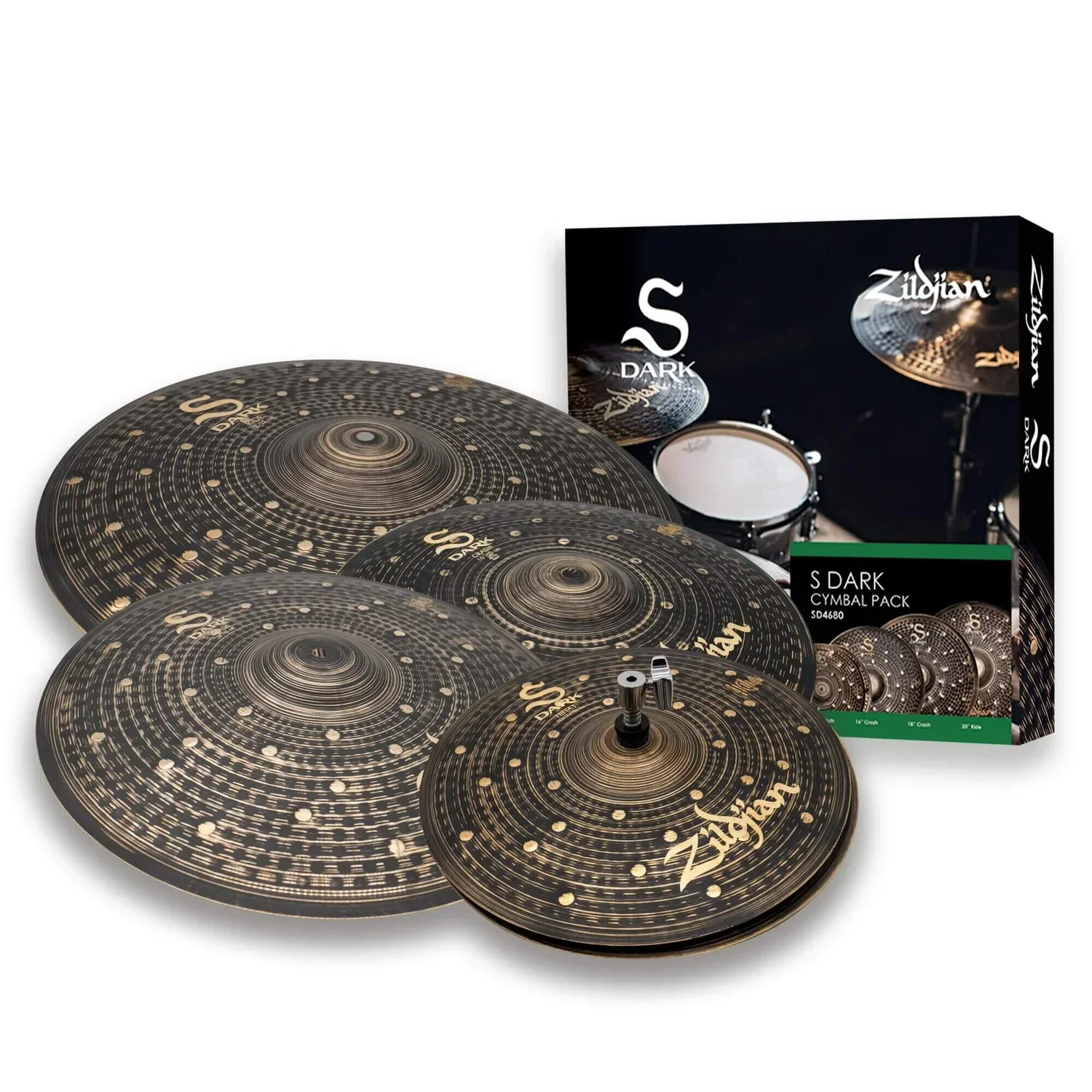 Zildjian S Dark Cymbal Pack