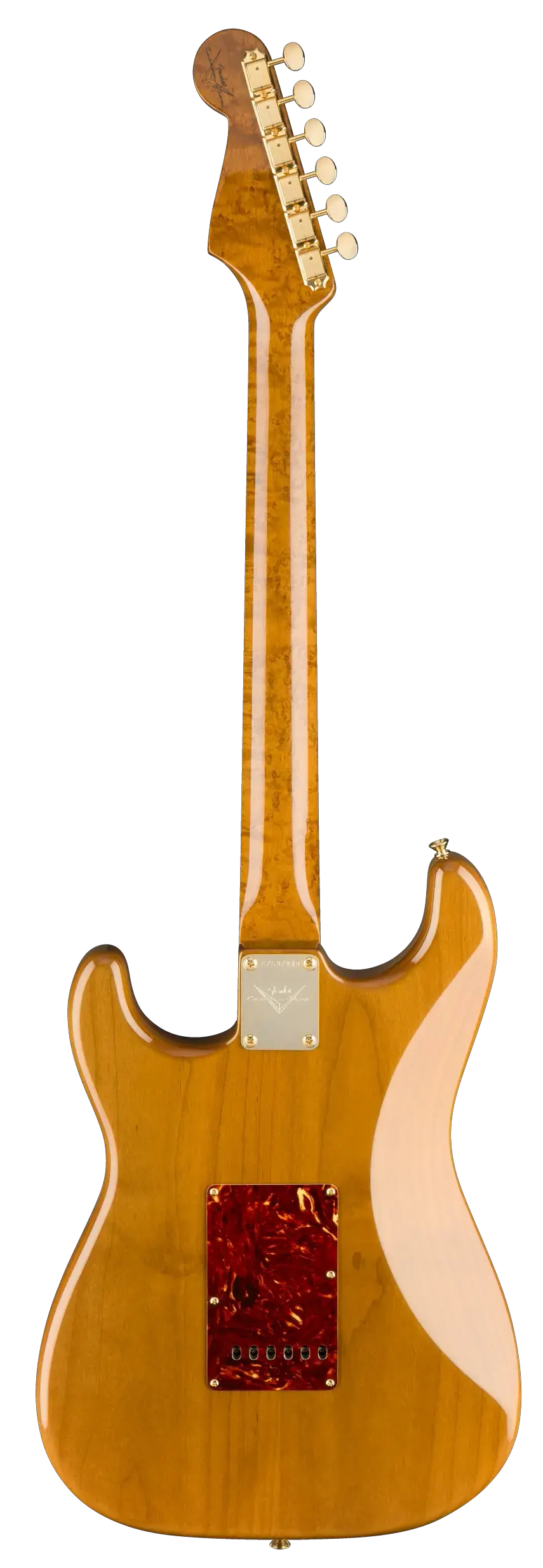 Fender Custom Shop Artisan Maple Burl Stratocaster - Aged Natural