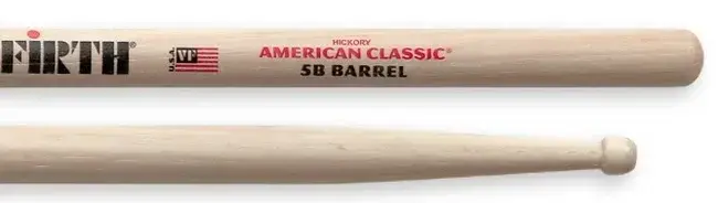Vic Firth American Classic 5B Barrel Tip