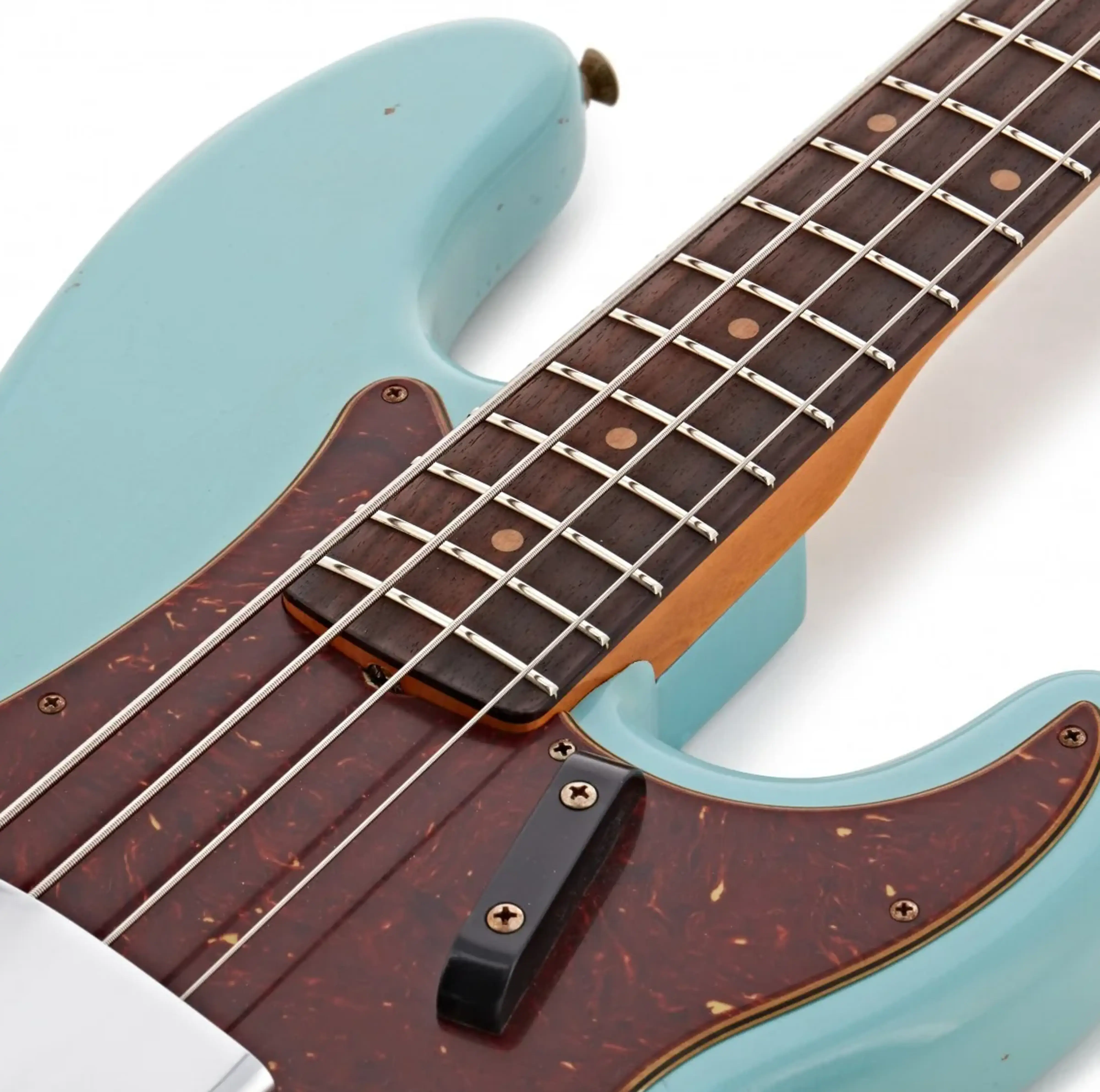 Fender Custom Shop 1963 P-Bass Journeyman Relic – Aged Daphne Blue