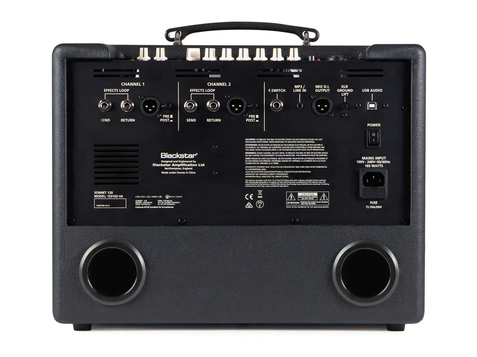 Blackstar Sonnet 60 - 60W Combo Amp - Black