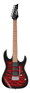 Ibanez Gio GRX70QA - Transparent Red Burst