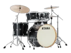 Tama Superstar Classic 5 Piece - Transparent Black Burst