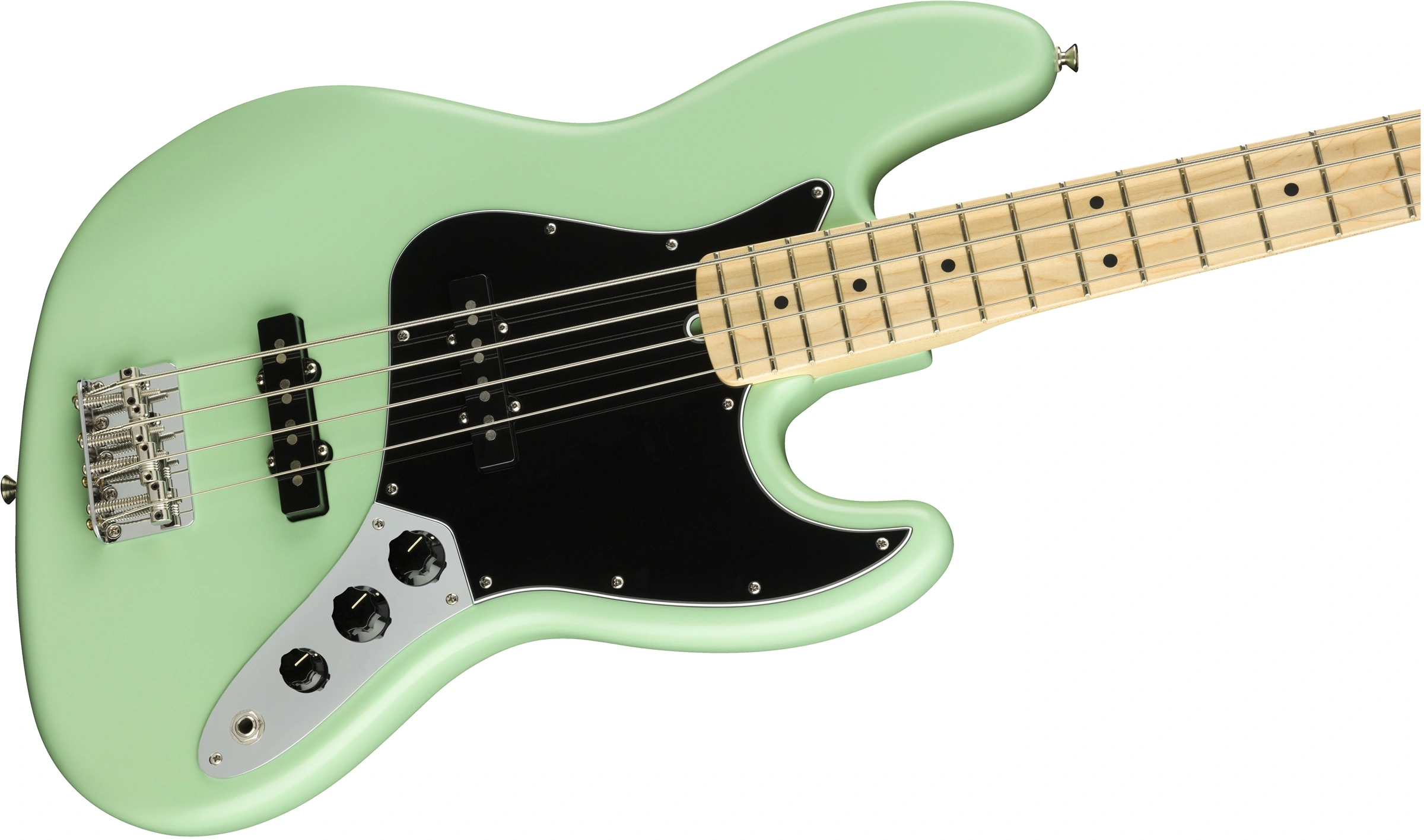 Fender American Performer Jazz Bass - Satin Surf Green