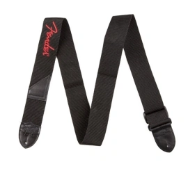 Fender Polyester Logo Strap - Red