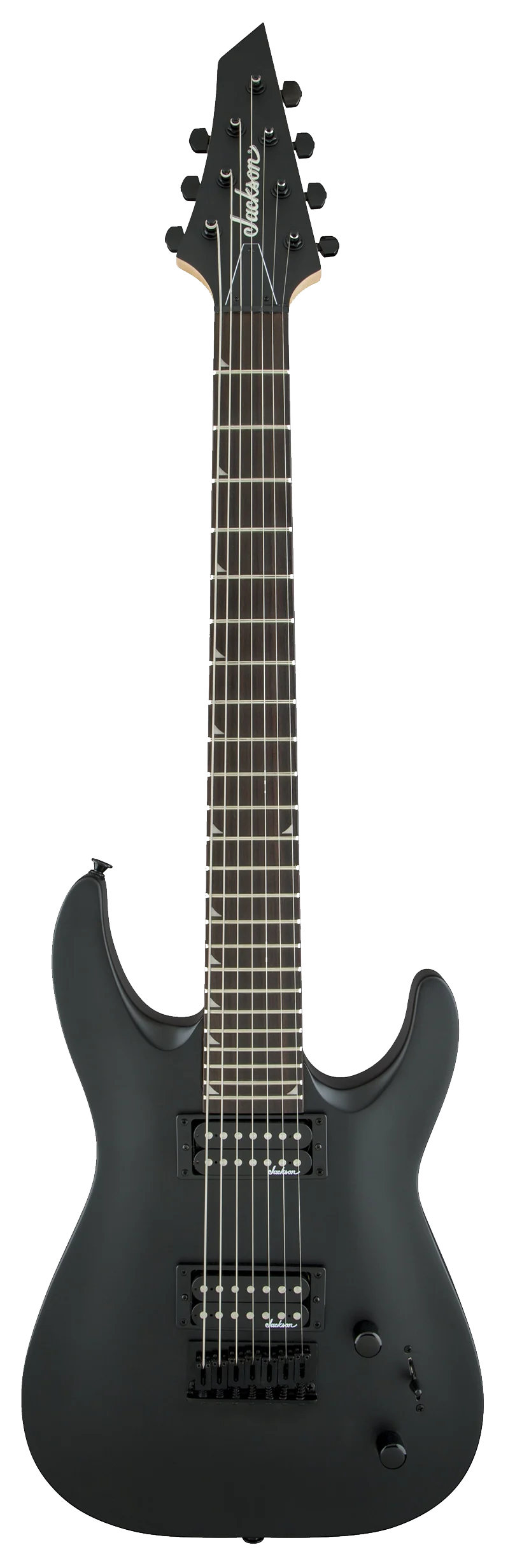 Jackson JS22-7 Arch Top – Black