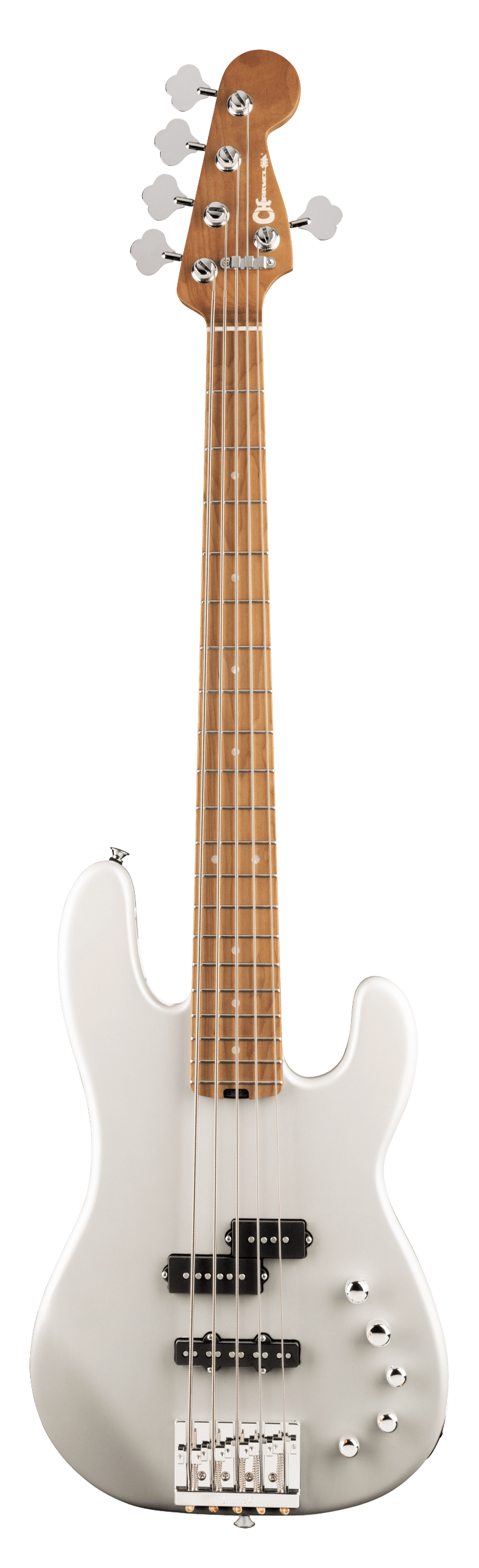 Charvel Pro Mod San Dimas PJ V – Platinum Pearl