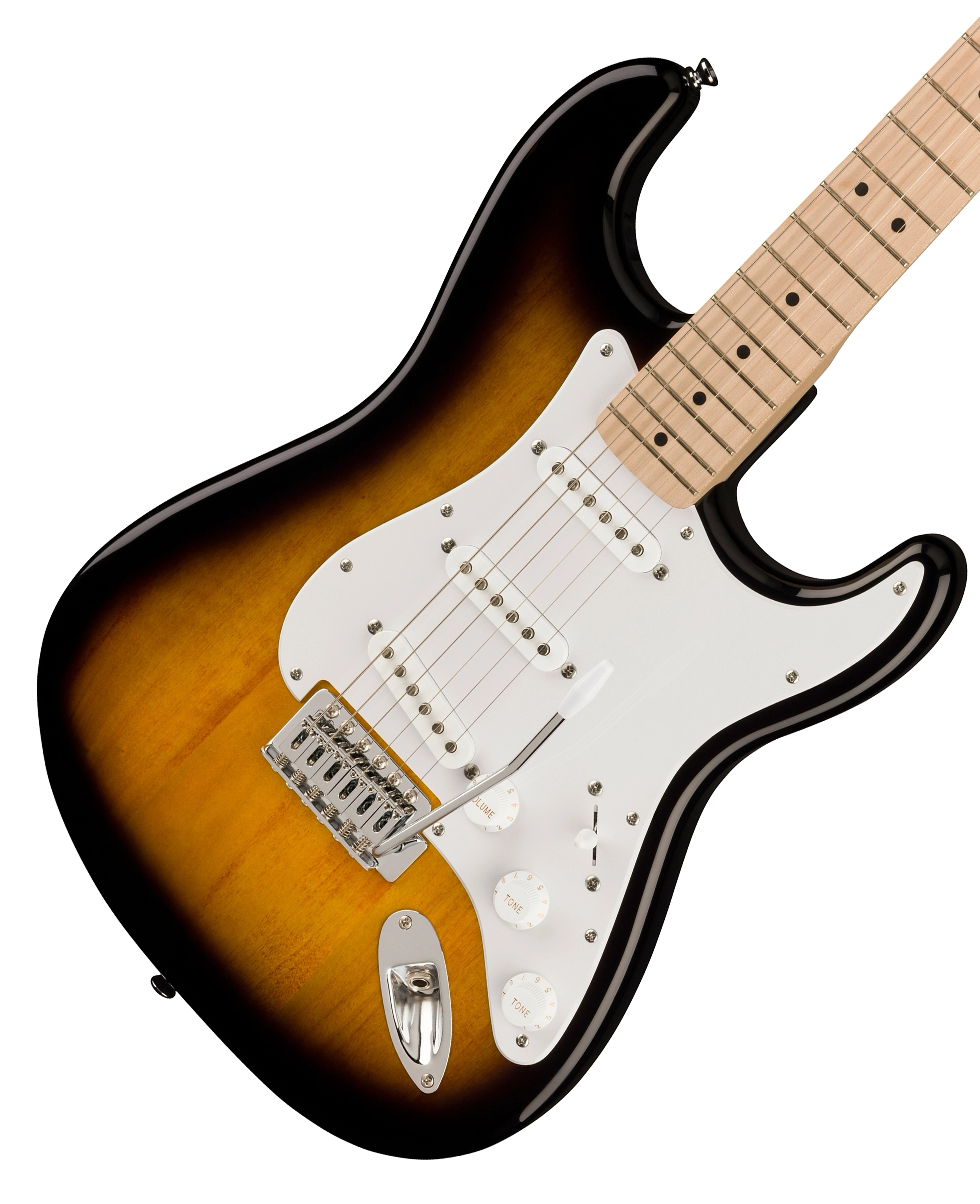 Squier by Fender Sonic Strat SSS – 2 Tone Sunburst