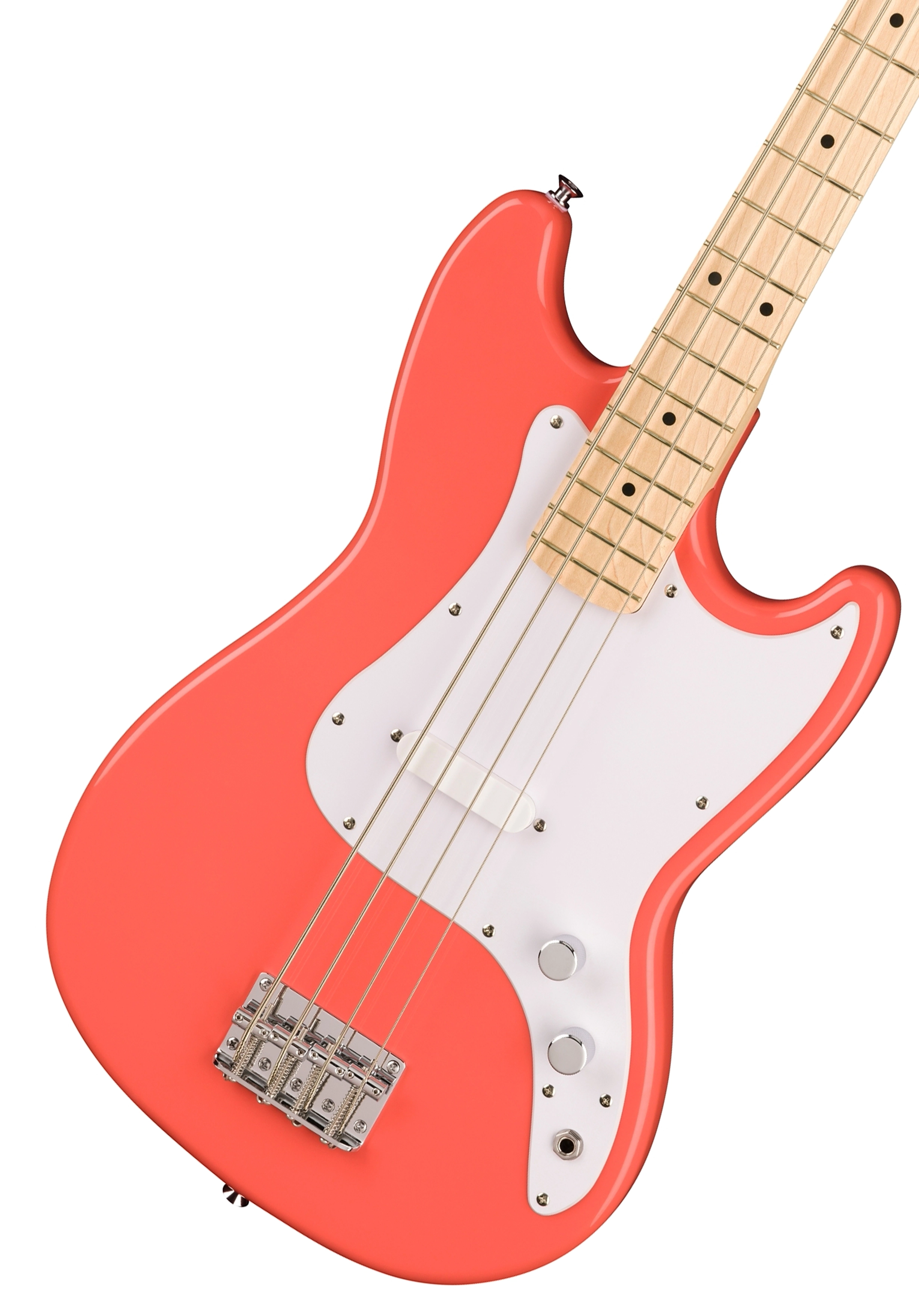 Squier by Fender Sonic Bronco Bass – Tahitian Coral