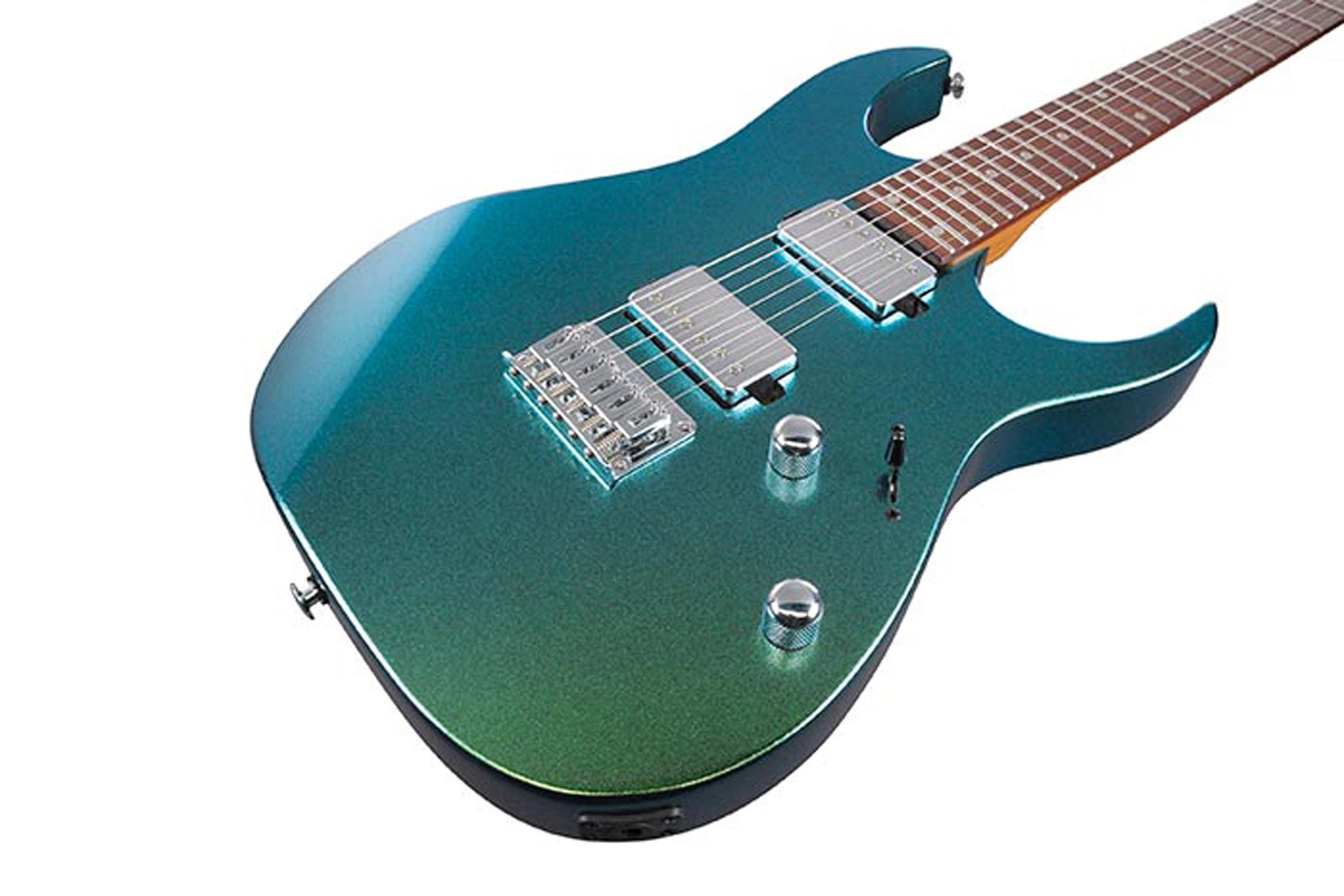 Ibanez RG Series GRG121SP – Green Yellow Chameleon