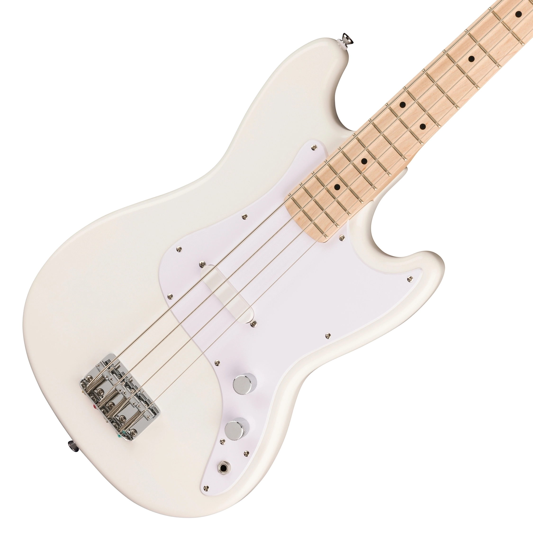 Squier by Fender Sonic Bronco Bass – Arctic White