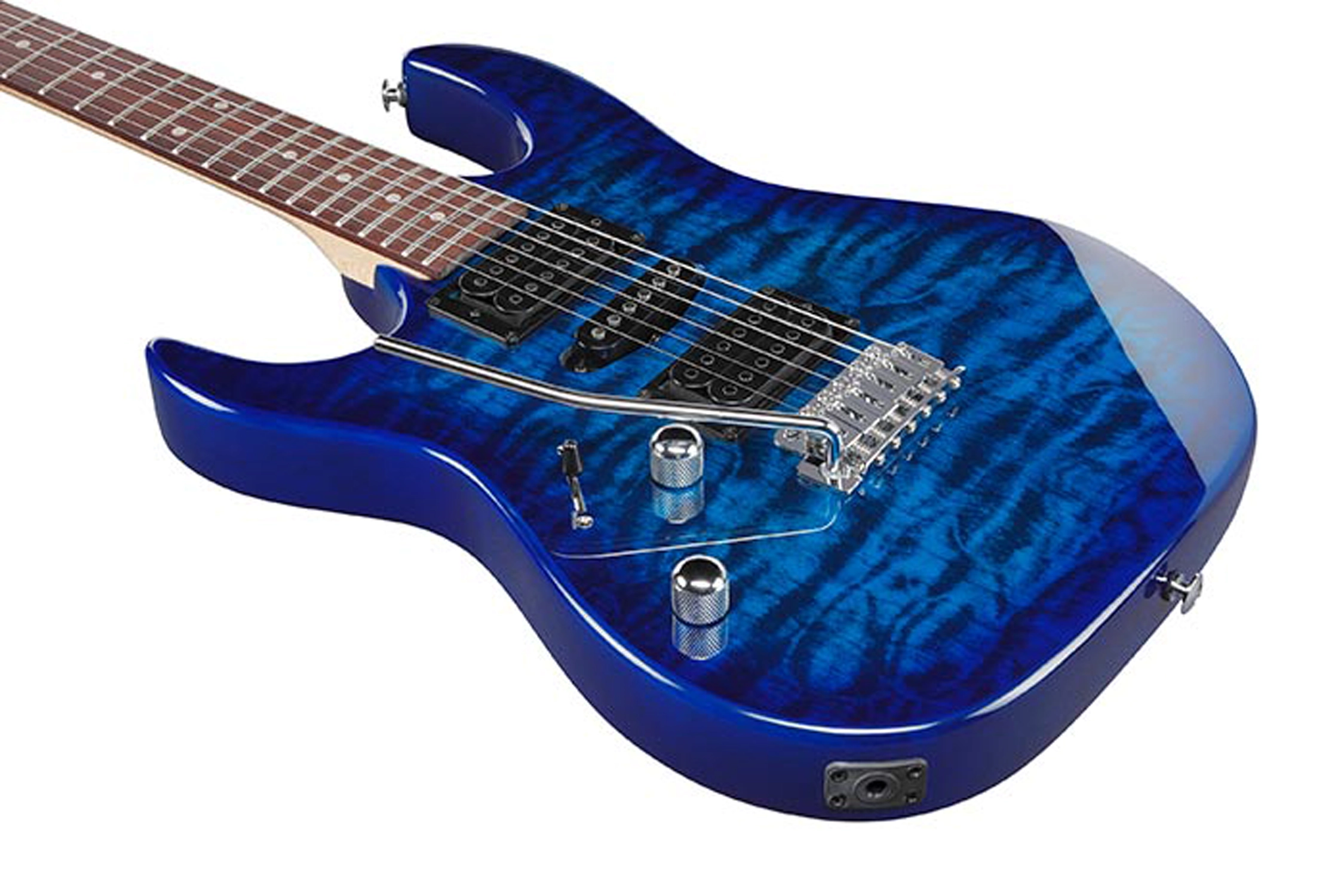 Ibanez Gio GRX70QAL - Transparent Blue Burst