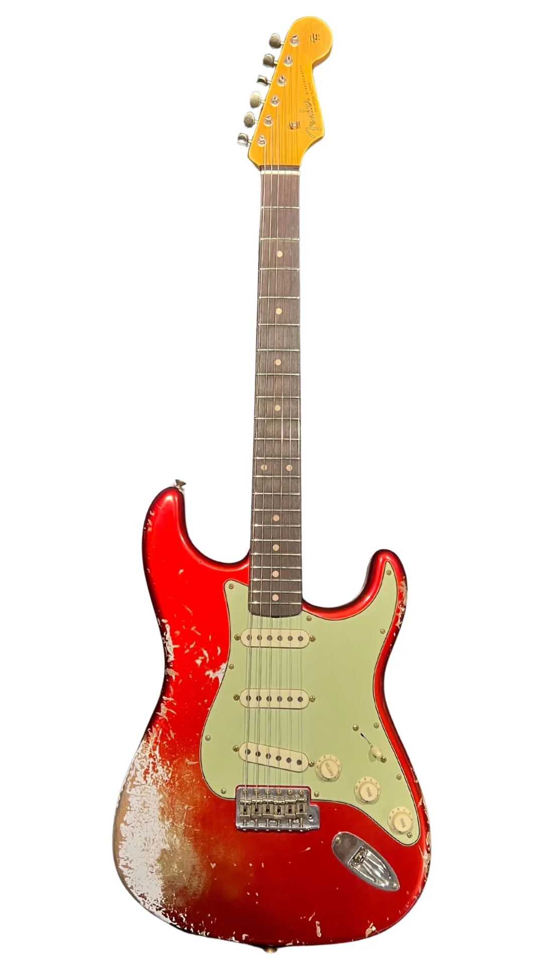 Fender Custom Shop NAMM Limited 1962 Stratocaster Heavy Relic - Candy Apple Red