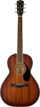 Fender PS-220E Parlor - Aged Cognac Burst