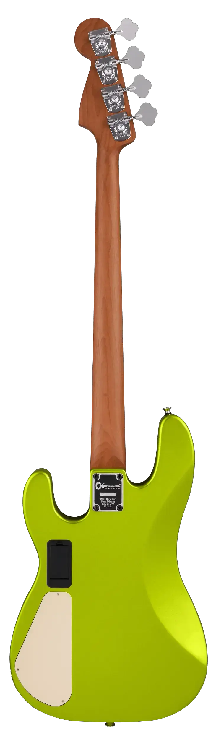 Charvel Pro-Mod San Dimas Bass PJ IV - Lime Green Metallic