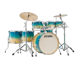 Tama Superstar Classic 7 Piece Drum Kit - Caribbean Lacebark Pine Fade