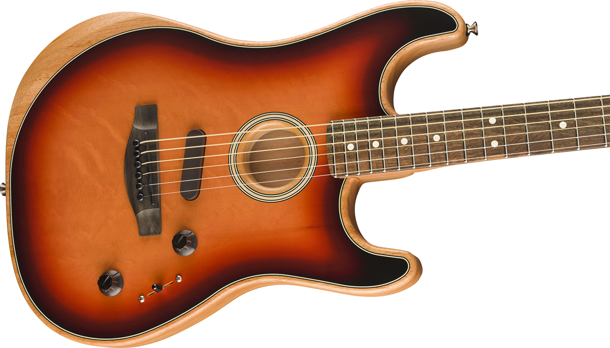 Fender American Acoustasonic Stratocaster - 3 Color Sunburst