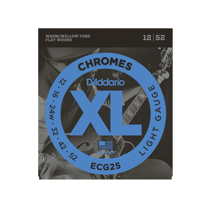 D'Addario ECG25 Chromes Light Electric
