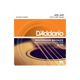 D'Addario EJ15 Phosphor Bronze Extra Light