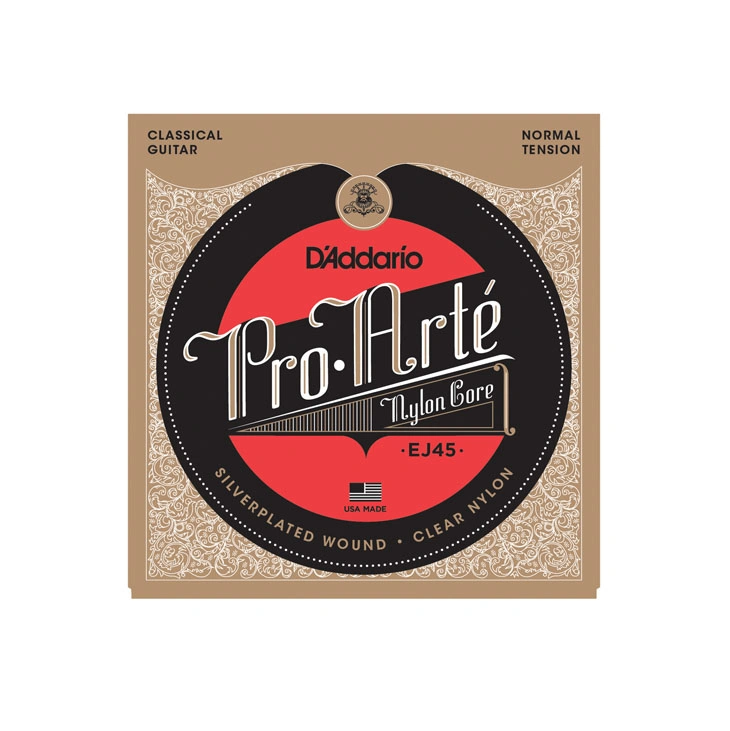 D'Addario EJ45 Pro-Arte Silver plated