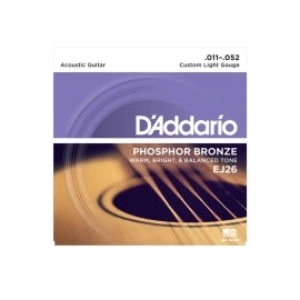 D'Addario EJ26 Phosphor Bronze Custom Light
