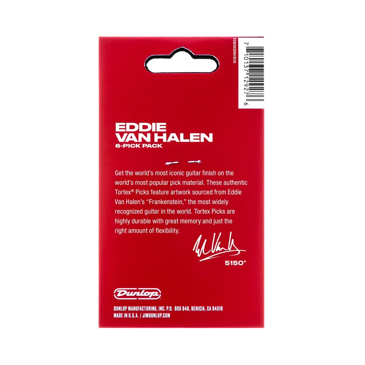 Dunlop EVH Tortex Frankenstein Picks