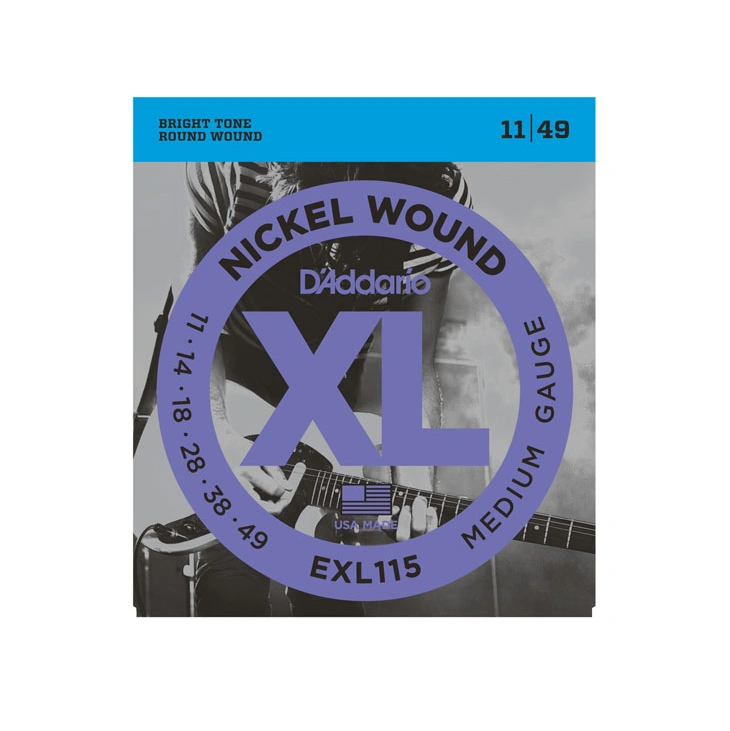 D'Addario EXL115 Nickel Blues/Jazz
