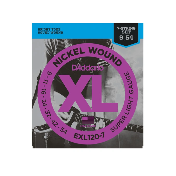 D'Addario EXL120-7 Nickel Super Light