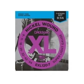 D'Addario EXL120-7 Nickel Super Light